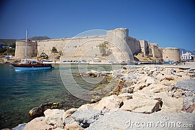 Kyrenia castle Stock Photo