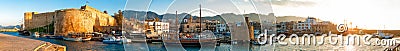 Kyrenia harbour and Medieval castle, Cyprus Stock Photo