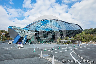 Kyushu National Museum at Dazaifu in Fukuoka, Japan Editorial Stock Photo