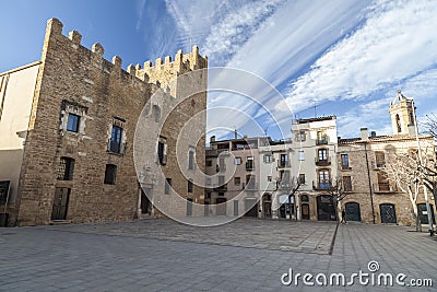 La Bisbal Emporda,Catalonia,Spain. Editorial Stock Photo