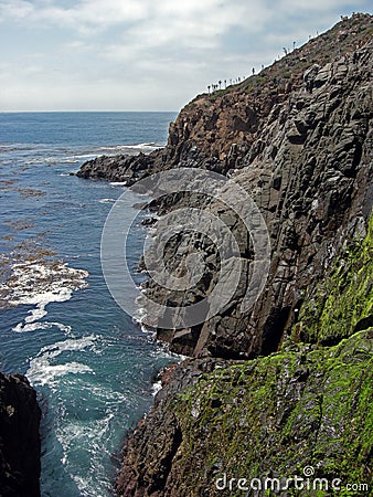 La Bufadora, Ensenada, Mexico Stock Photo