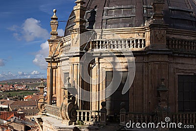 La Clerecia Basilica, Salamanca Stock Photo