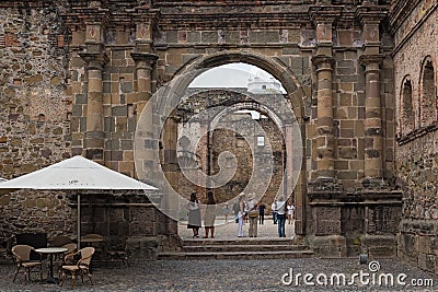 La compania church in the casco viejo district in panama city panama Editorial Stock Photo