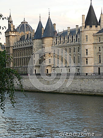 La Conciergerie. Paris Stock Photo