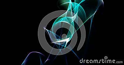La danse allume l'agrafe d'introduction de fond rendue par particule de l'aurore 4k dans le bleu illustration stock La danse allume l'agrafe d'introduction de fond rendue par particule de l'aurore 4k dans le bleu illustration stock