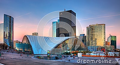 La Defense Editorial Stock Photo