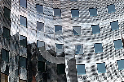 La defense modern offices facades in Paris business district Stock Photo