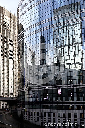 Access Offices building in Paris business district La defense france Stock Photo