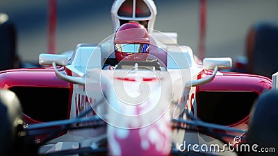 La Formule 1 Race Conduite très rapide animation La Formule 1 Race Conduite très rapide animation