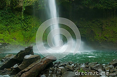 LA Fortuna waterfall Stock Photo