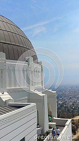 Griffith Observatory Editorial Stock Photo