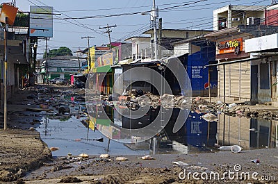 La lima Honduras Huracan IOTA November 2020 1 Editorial Stock Photo