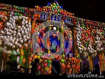 La MercÃ¨, patron saint of Barcelona Editorial Stock Photo