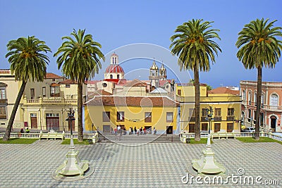 La Orotava, Tenerife, Canary islands Editorial Stock Photo