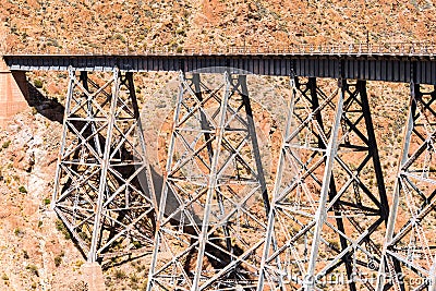 La Polvorilla viaduct, Salta (Argentina) Stock Photo