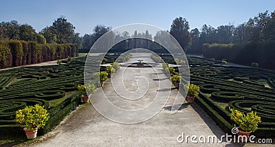 La Reggia di Colorno. The Royal Palace of Colorno, in the province of Parma. Italy Stock Photo