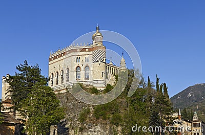 La Rocchetta Mattei Castle Stock Photo