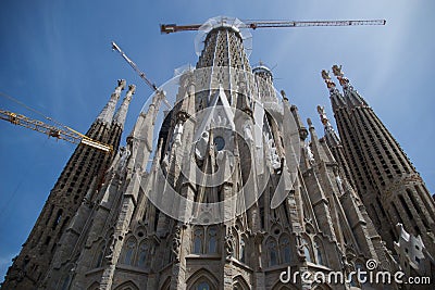 The towering architecture Editorial Stock Photo