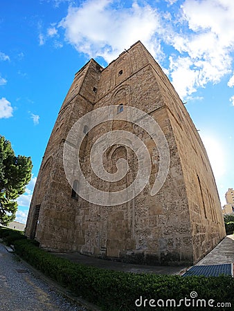 La Zisa in Palermo Sicily, shot of one of the best preserved Norman castles in Sicily Editorial Stock Photo