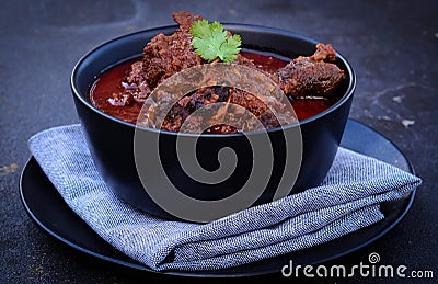 Laal Maas Lamb Red Curry Stock Photo