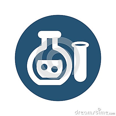 lab glassware Vector icon which can easily modify or edit Vector Illustration