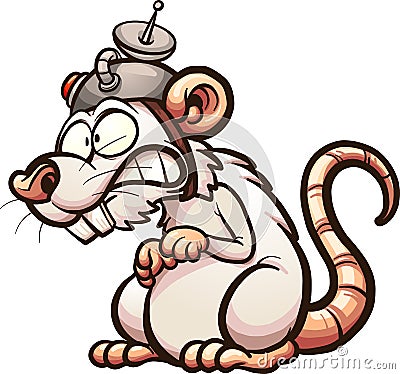 Lab rat Vector Illustration