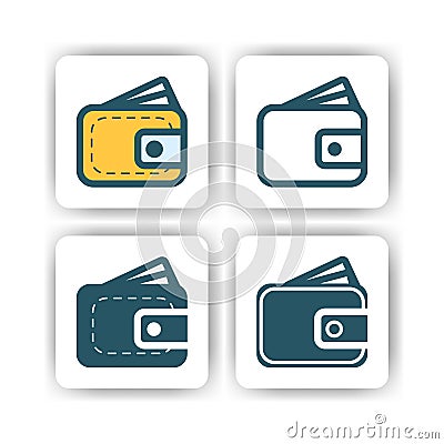 Label sale icon for mobile, web, and presentation with flat color vector illustrator Vector Illustration