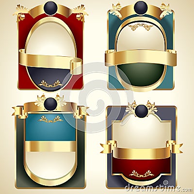 Labels Vector Illustration