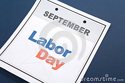 Labor Day Stock Photo