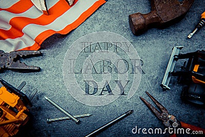 Labor day concept Stock Photo