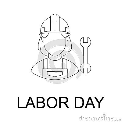 Labor Day Isolated Vector icon which can easily modify or edit Vector Illustration