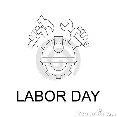 Labor Day Isolated Vector icon which can easily modify or edit Vector Illustration
