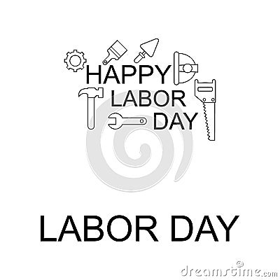 Labor Day Isolated Vector icon which can easily modify or edit Vector Illustration