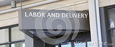 Labor and Delivery Ward at Hospital Stock Photo