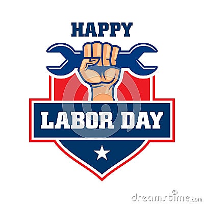 Labor logo , freedom logo vector Stock Photo