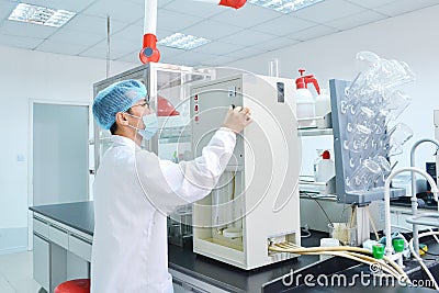 Laboratory experiment Editorial Stock Photo