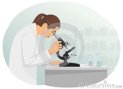 Laboratory Vector Illustration