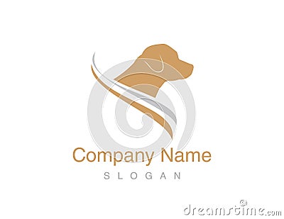 Labrador logo Stock Photo