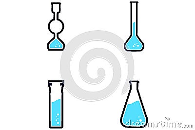 Labs logo design Vector Illustration