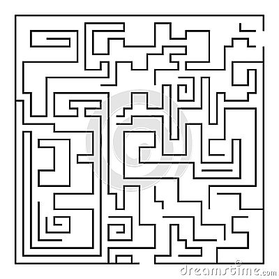 Labyrinth Vector Illustration