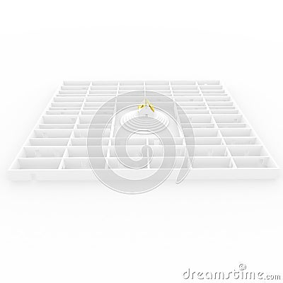 Labyrinth Stock Photo