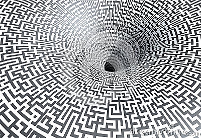 Labyrinth Stock Photo