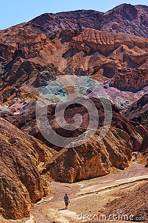 Golden Canyon, California, USA Stock Photo