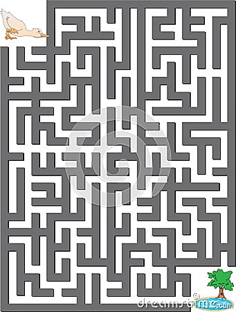 Labyrinth Vector Illustration