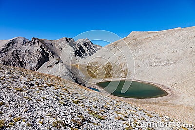 Lac des Garrets Stock Photo