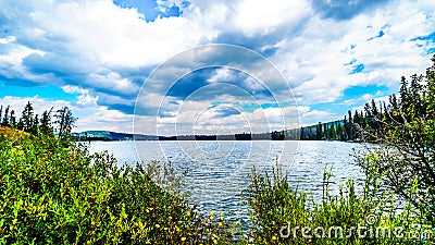 Lac Le Jeune lake near Kamloops, British Columbia, Canada Stock Photo