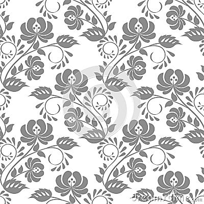 lace floral pattern Vector Illustration