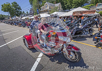 Laconia motorcycle week Editorial Stock Photo