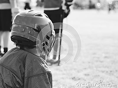 Lacrosse player Editorial Stock Photo