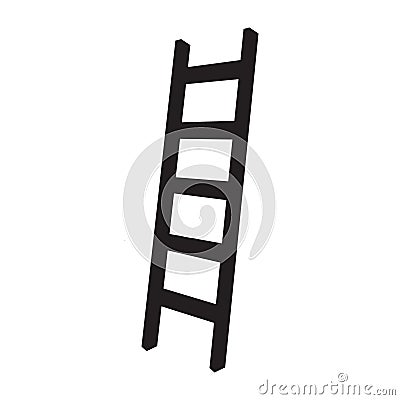 Ladder icon vector. Steps illustration sign. stairs symbol or logo. Vector Illustration